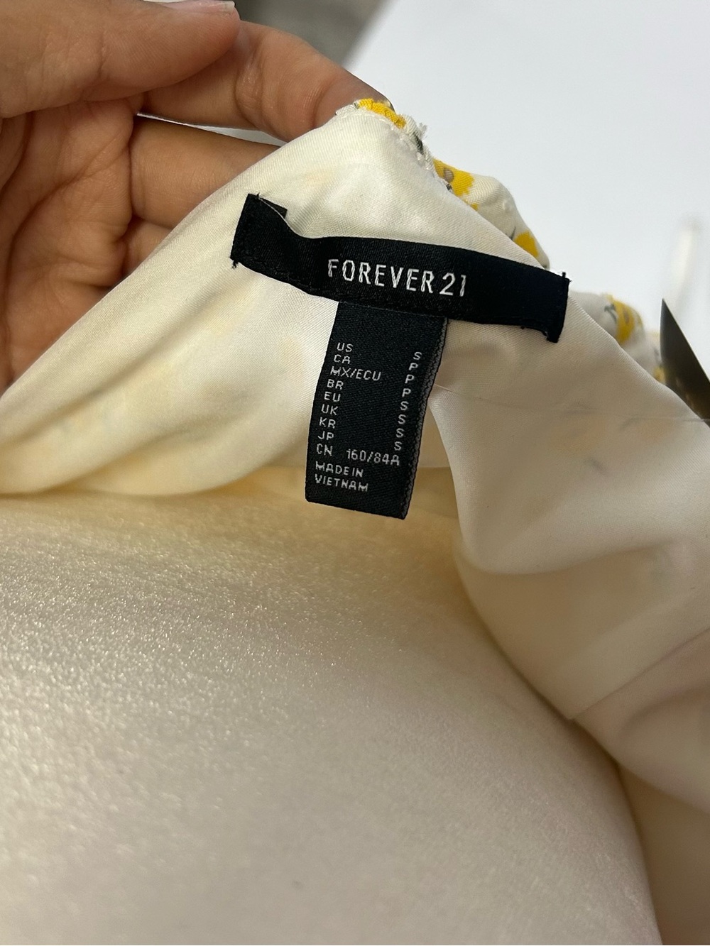 Yellow Floral Ruffle Sundress - Picture 6 of 6
